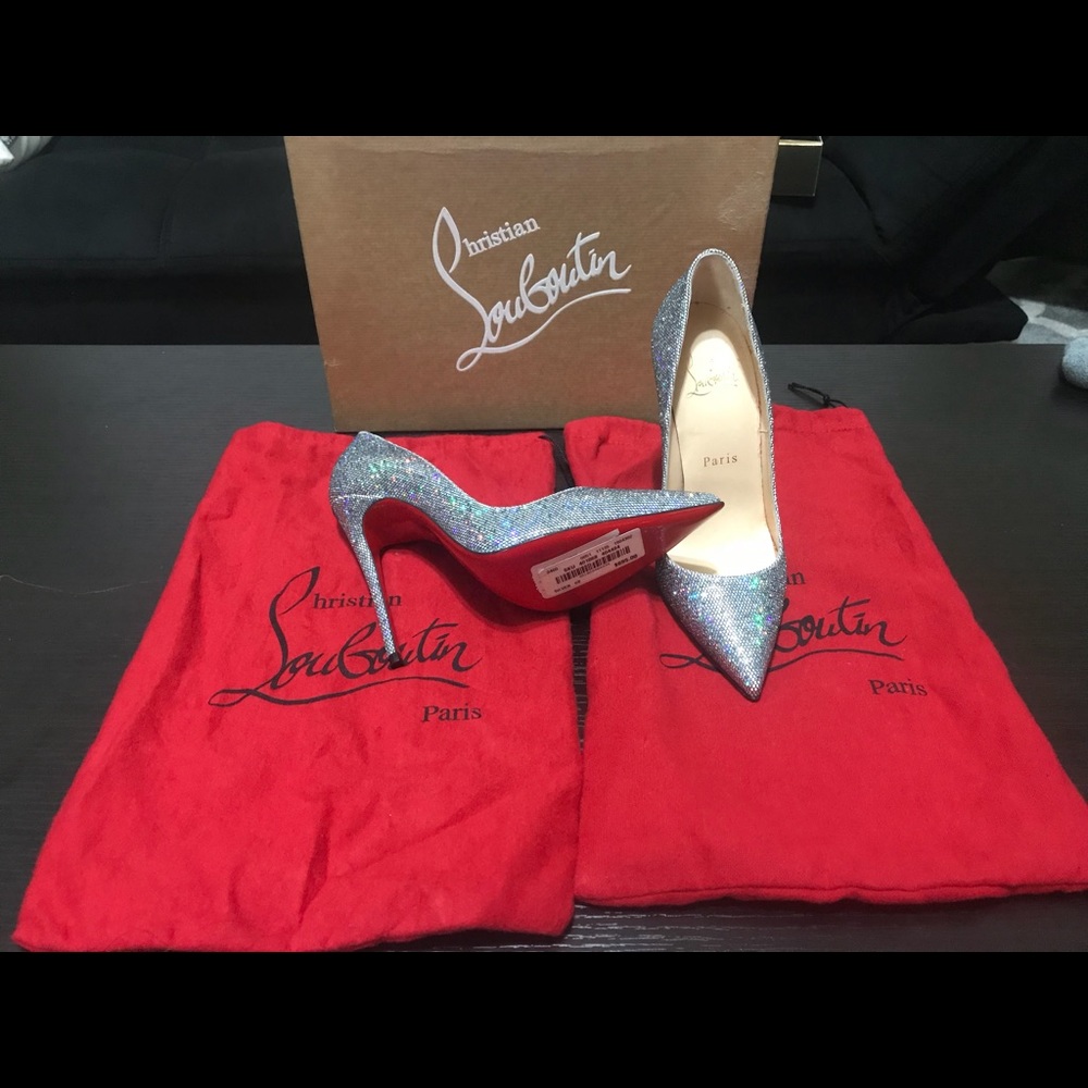 Christian louboutin disco ball limited red bottoms - Picture 2 of 8